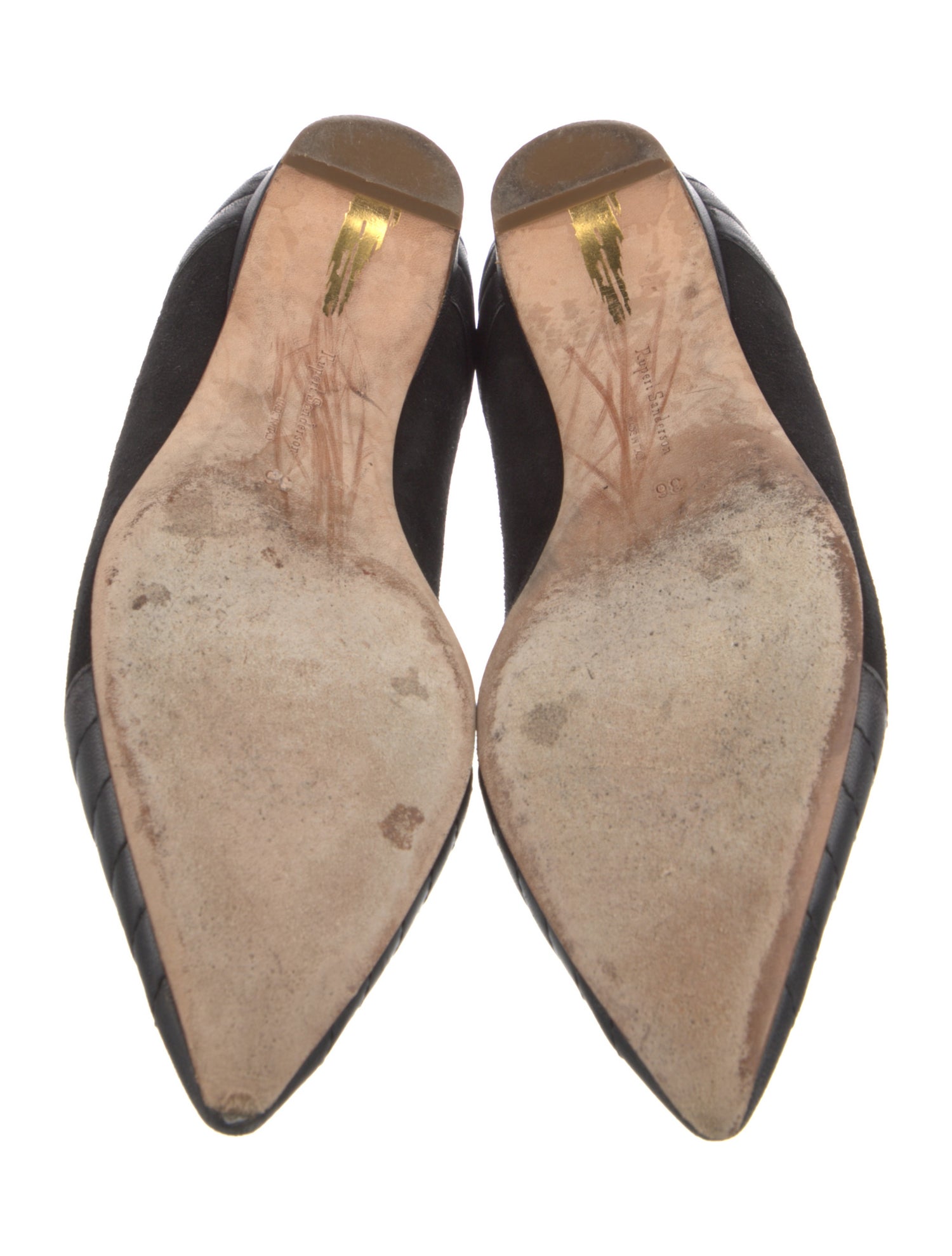 Rupert Sanderson Leather Flats